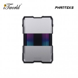 Phanteks EVOLV SHIFT XT DRGB Expandable iTX Case - Galaxy Silver
