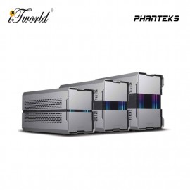 Phanteks EVOLV SHIFT XT DRGB Expandable iTX Case - Galaxy Silver