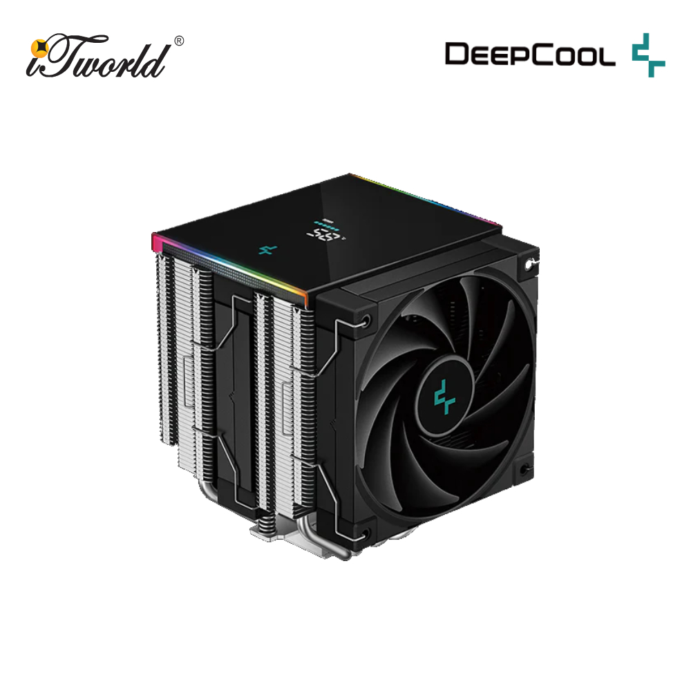 DEEPCOOL AK620 DIGITAL SE AIR COOLER - BLACK (R-AK620-BKADMN-GJD)
