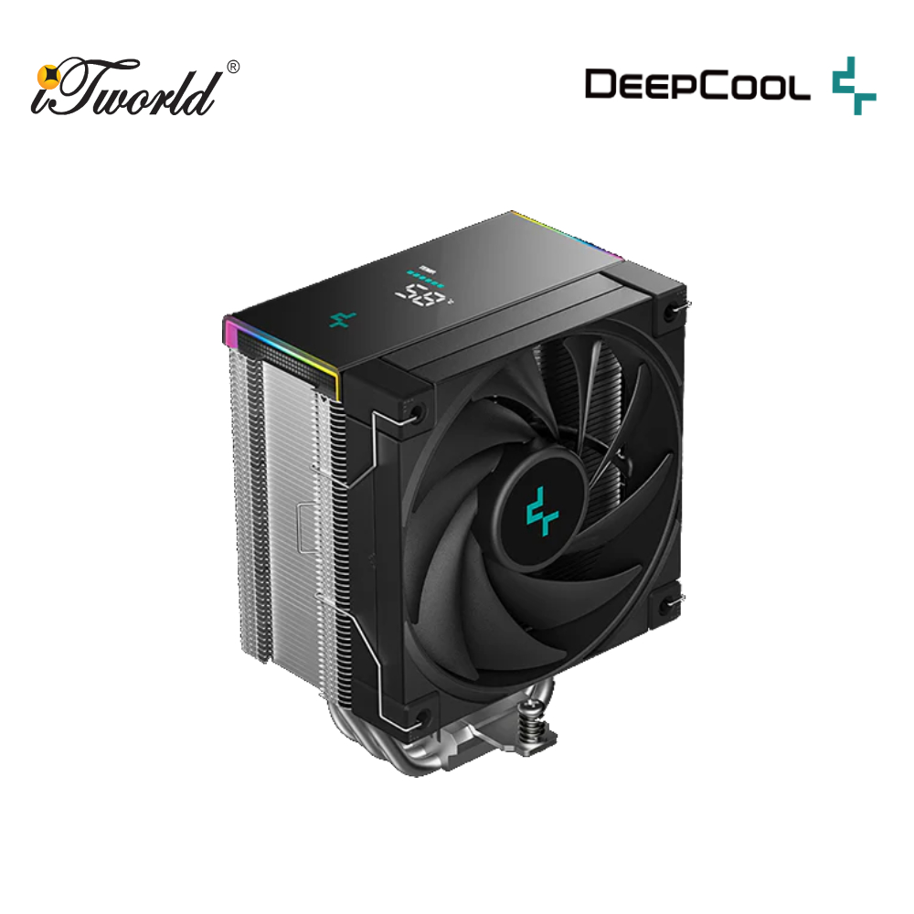 DEEPCOOL AK500S DIGITAL SE AIR COOLER - BLACK (R-AK500S-BKADMN-GJD)