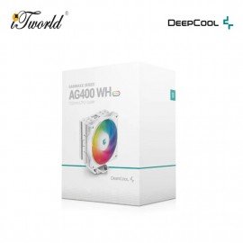 Deepcool AG400 ARGB Air Cooler - White