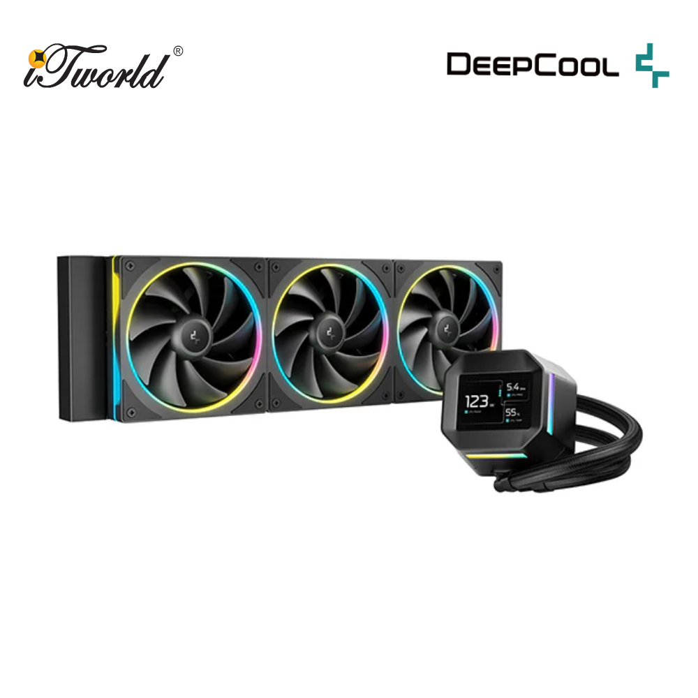 Deepcool LM360 ARGB AIO Water Cooling -Black (R-LM360-BKDMMC-1)