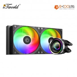 ID-Cooling FX240 INF ARGB AIO Liquid Cooler - Black (6-IN-1 Bulk Pack) (ID-CPU-FX240-INF-BULK)