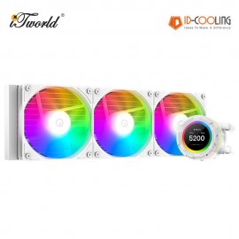 ID-Cooling SPACE SL360 XE LCD Watercooling - White (ID-CPU-SL360-XE-WHITE)