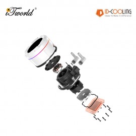 ID-Cooling SPACE SL360 LCD Watercooling - White (ID-CPU-SL360-WHITE)