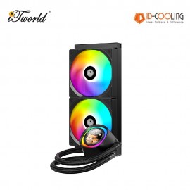 ID-Cooling FX240 LCD ARGB AIO Liquid - Black (ID-CPU-FX240-LCD)