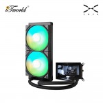 TRYX PANORAMA 240mm ARGB AIO Liquid Cooler - Black (L-P240A-AS2M-G0K)