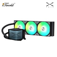 TRYX PANORAMA 360mm ARGB AIO Liquid Cooler - Black (L-P360A-AS3M-G1K)