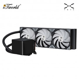 TRYX PANORAMA 360mm ARGB AIO Liquid Cooler - Black (L-P360A-AS3M-G1K)