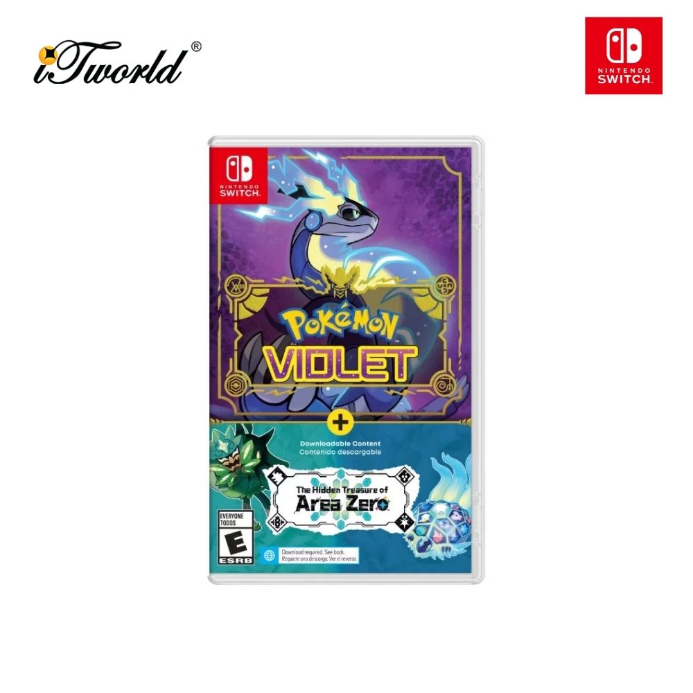 Nintendo Pokemon Violet + DLC Bundle Packs - Nintendo Switch