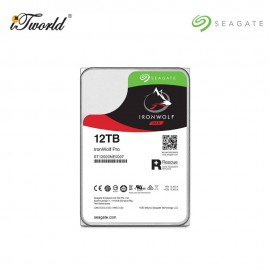 IronWolf Pro NAS 12TB 3.5" 7200RPM SATA Hard Drive (ST12000NT001)