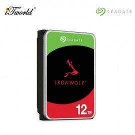 IronWolf NAS 12TB 3.5" 7200RPM SATA Hard Drive (ST12000VN0008)