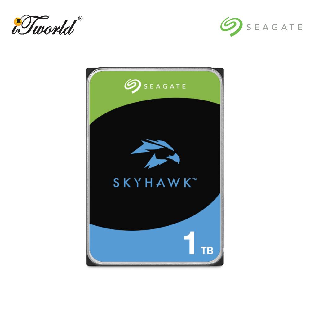 Skyhawk 1TB 3.5" 5400RPM SATA Hard Drive (ST1000VX013)