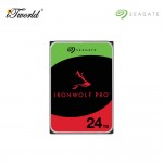 IronWolf Pro NAS 24TB 3.5" 7200RPM SATA Hard Drive (ST24000NT002)