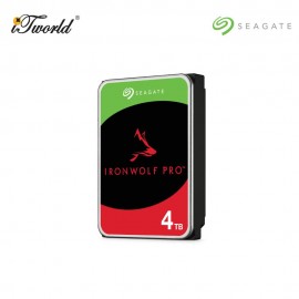IronWolf Pro NAS 4TB 3.5" 7200RPM SATA Hard Drive (ST4000NT001)