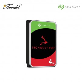 IronWolf Pro NAS 4TB 3.5" 7200RPM SATA Hard Drive (ST4000NT001)