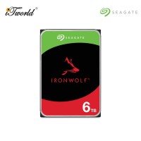 IronWolf NAS 6TB 3.5" 5400RPM SATA Hard Drive (ST6000VN006)