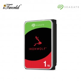 IronWolf NAS 1TB 3.5" 5400RPM SATA Hard Drive (ST1000VN008)