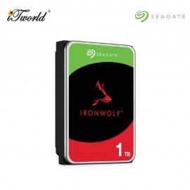 IronWolf NAS 1TB 3.5" 5400RPM SATA Hard Drive (ST1000VN008)