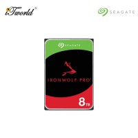 IronWolf Pro NAS 8TB 3.5" 7200RPM SATA Hard Drive (ST8000NT001)