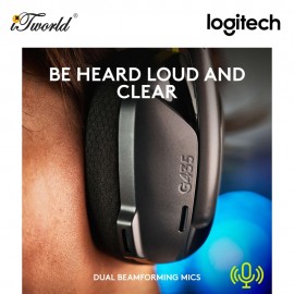 Logitech G435 Lightspeed Wireless Gaming Headset – White (981-001075)