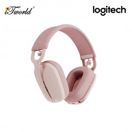 Logitech Zone Vibe 100 Bluetooth Wireless Headset (Pink) 981-001225