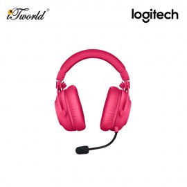 Logitech G Pro X 2 Lightspeed Wireless Gaming Headset - Magenta (981-001276)
