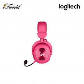 Logitech G Pro X 2 Lightspeed Wireless Gaming Headset - Magenta (981-001276)