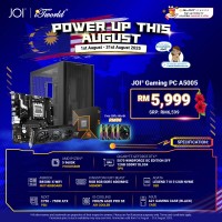 JOI GAMING PC A5005 (AMD Ryzen 5 9600X /8GB RAM/256GB SSD/RTX5070/DOS)