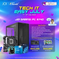 JOI GAMING PC 5140 (Intel Core i5-14400F/8GB RAM/256GB SSD/W11P)
