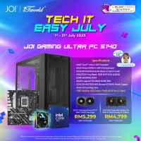JOI GAMING PC 5140 (Intel Core Ultra 5-235/16GB RAM/512GB SSD/RX 9060XT/DOS)
