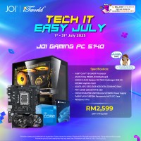 JOI GAMING PC 5140 (Intel Core i5-12400F/8GB RAM/256GB SSD/W11P)