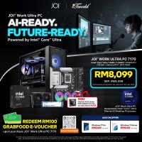 JOI WORK ULTRA PC 7170 (Intel??® Core™ Ultra 7-265K/7-265KF/32GB RAM/1TB SSD/RTX 5070/DOS)