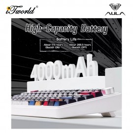 AULA F75MAX Comic Multi Mode Mechanical Keyboard with Reaper Switch 