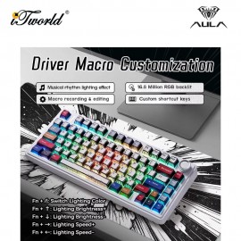 AULA F75MAX Comic Multi Mode Mechanical Keyboard with Reaper Switch 