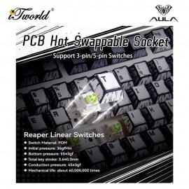 AULA F75MAX Comic Multi Mode Mechanical Keyboard with Reaper Switch 