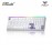 AULA HERO99 White Purple Magnetic Keyboard with Graywood Magnetic Switch