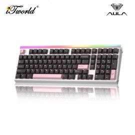 AULA HERO99 Black Pink Magnetic Keyboard with Wing Chun Magnetic Switch