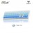 AULA F108 PRO Gradient Blue Multi Mode Mechanical Keyboard with Zephyr Switch