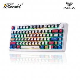 AULA F75 Comic Multi Mode Mechanical Gaming Keyboard with Reaper Switch