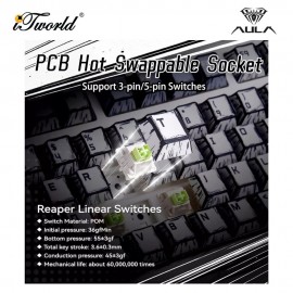 AULA F75 Comic Multi Mode Mechanical Gaming Keyboard with Reaper Switch