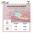 AULA F75 Multi Mode Mechanical Keyboard with Dream Sakura Switch (F75-Gradient P...