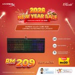 HyperX Alloy Core RGB-Gaming Keyboard US Layout HX-KB5ME2-US-US-4P4F5AA#ABA