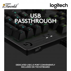 Logitech G512 LIGHTSYNC RGB Mechnical Gaming Keyboard - GX Brown Tactile (920-009354)