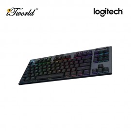 Logitech G915 X LIGHTSPEED TKL Wireless Low-Profile Gaming Keyboard - Tactile | Black