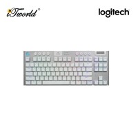 Logitech G915 X LIGHTSPEED TKL Wireless Low-Profile Gaming Keyboard - Tactile | White