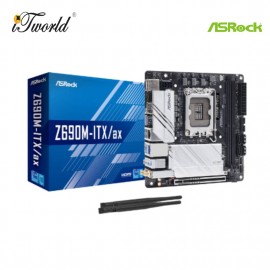 Asrock Z690M ITX/AX DDR4 Motherboard 