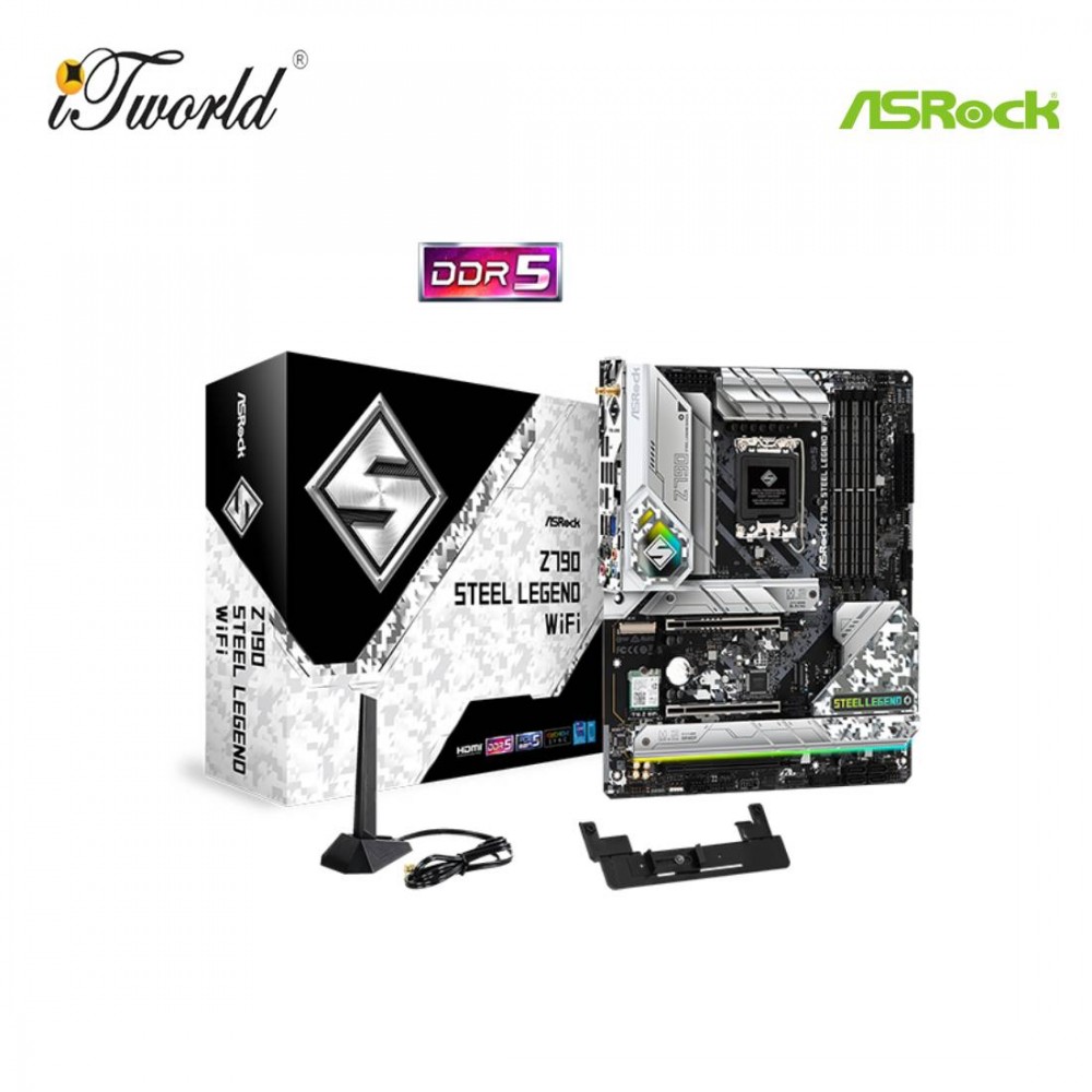 Asrock Z790 Steel Legend Wifi DDR5 Motherboard
