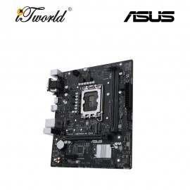 Asus Prime H610M-R D4 LGA 1700 DDR4 micro-ATX Motherboard 90MB1B40-M2UAY0