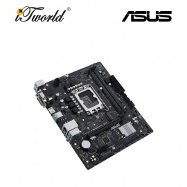 Asus Prime H610M-R D4 LGA 1700 DDR4 micro-ATX Motherboard 90MB1B40-M2UAY0